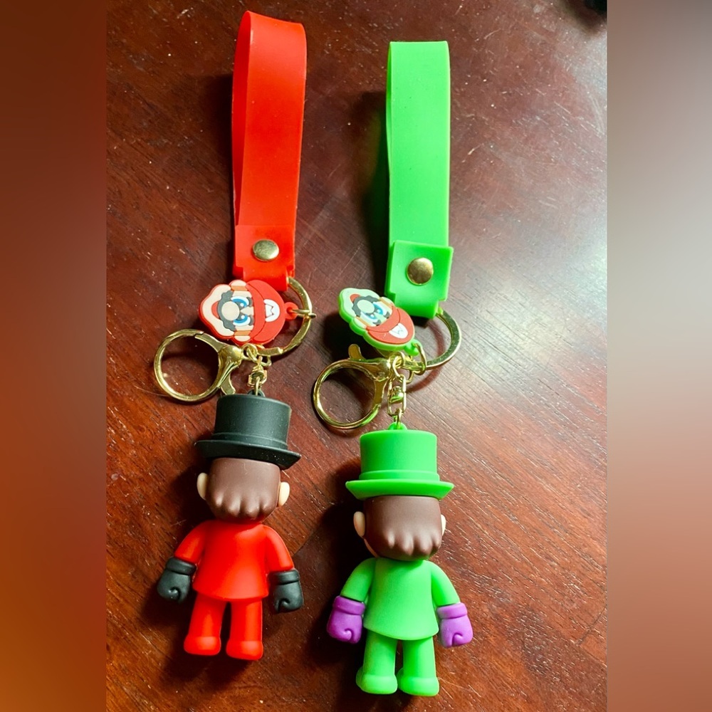 💥Mario Keychains x 2💥 NEW - Picture 2 of 4